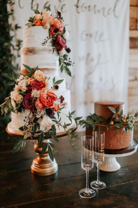 wedding cake automne inspiration