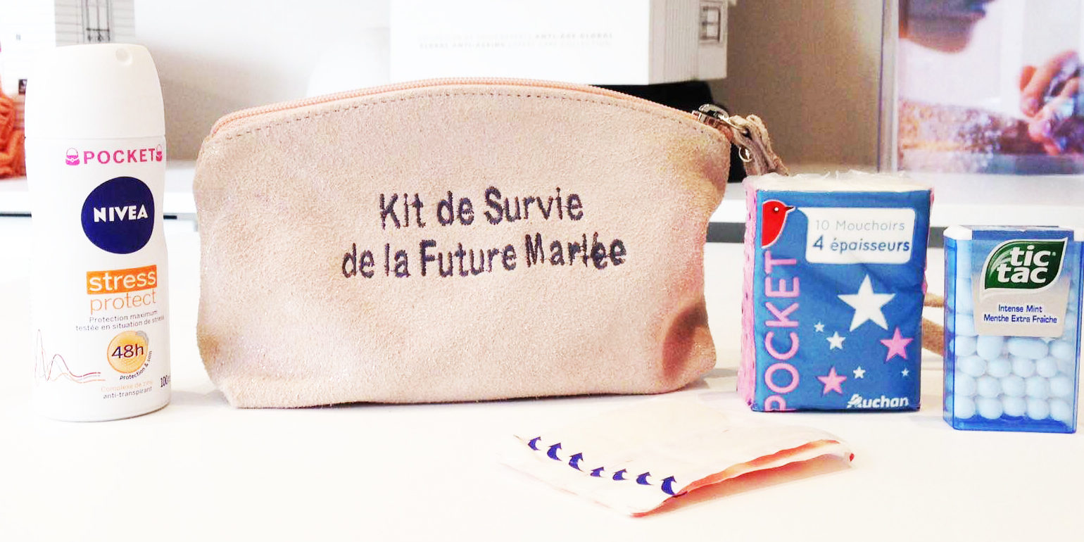 Justine Huette wedding planner kit de survie spécial mariage